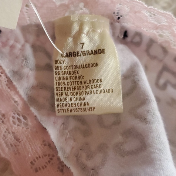 ●SOLD● Bundle tie side blue pink leopard panties - Picture 5 of 13